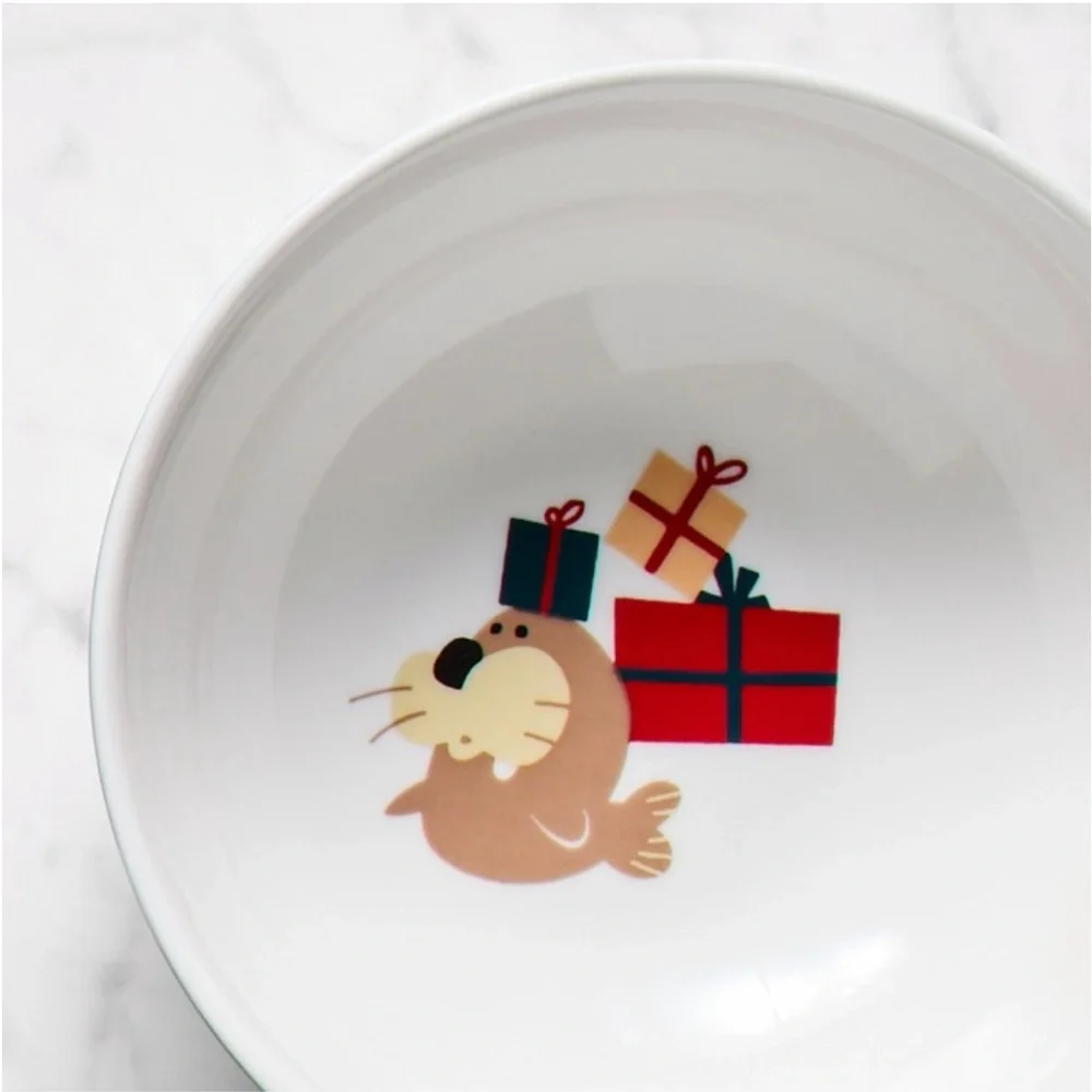 NEW without box Williams Sonoma Elf Cereal Bowls (4)